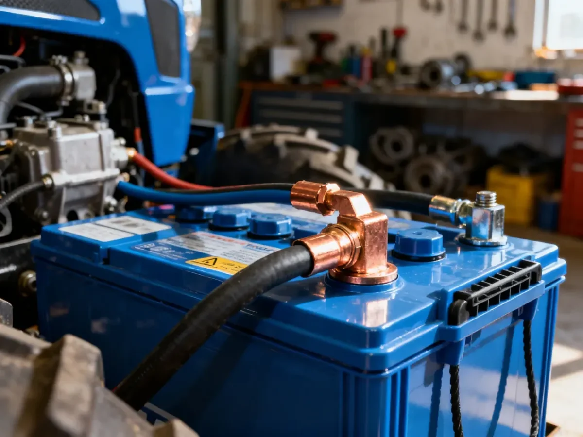 Elektryka i hydraulika ciągnika