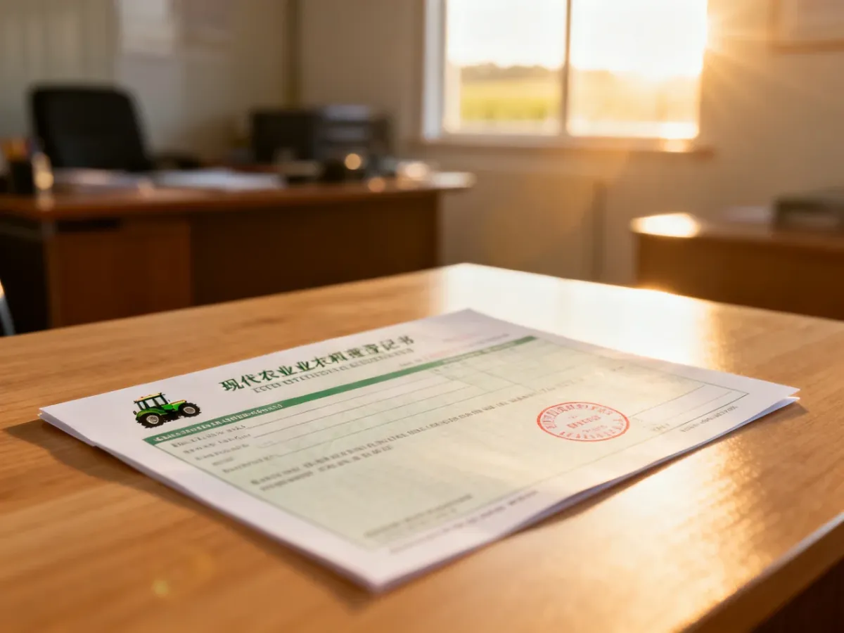 Dowód rejestracyjny ciągnika rolniczego – jak uzyskać i co zawiera?