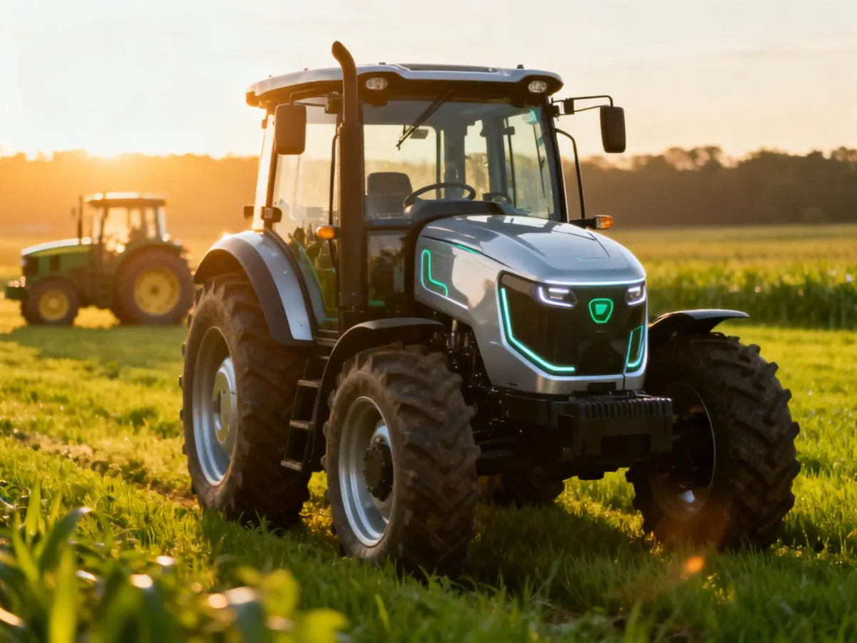 Ciągnik elektryczny a diesel – porównanie kosztów i wydajności