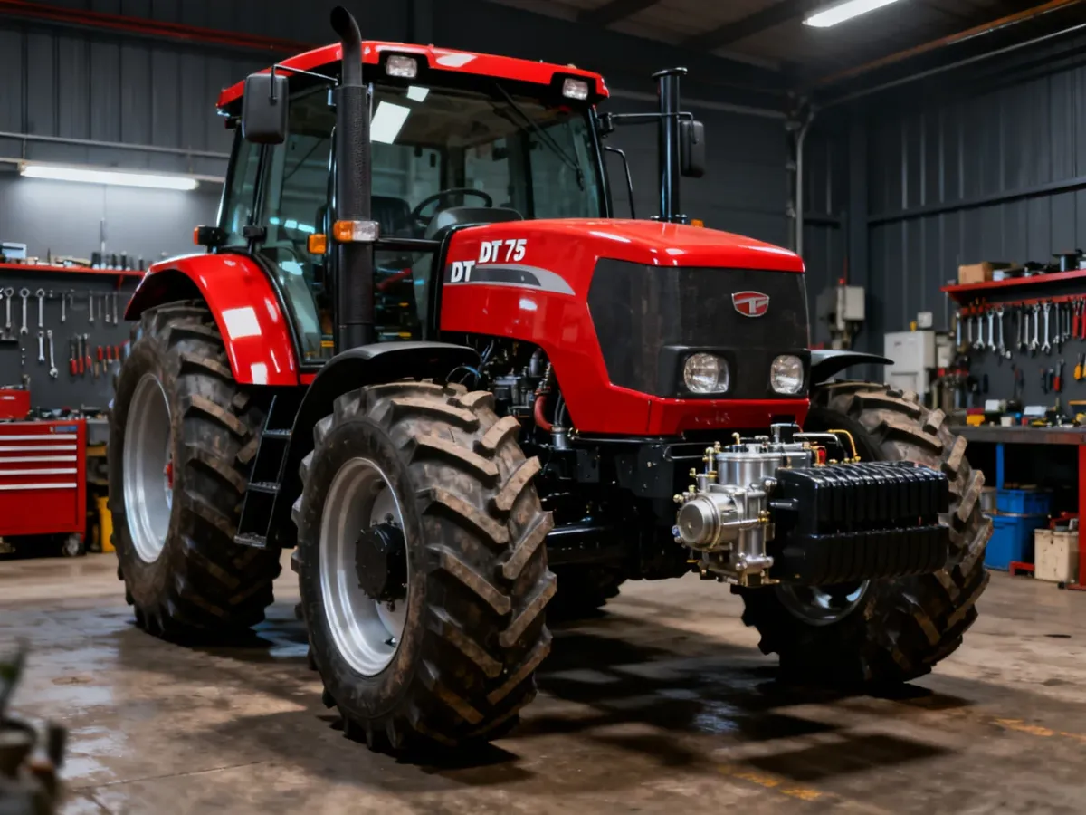DT 75 – dane techniczne, wymiary, silnik