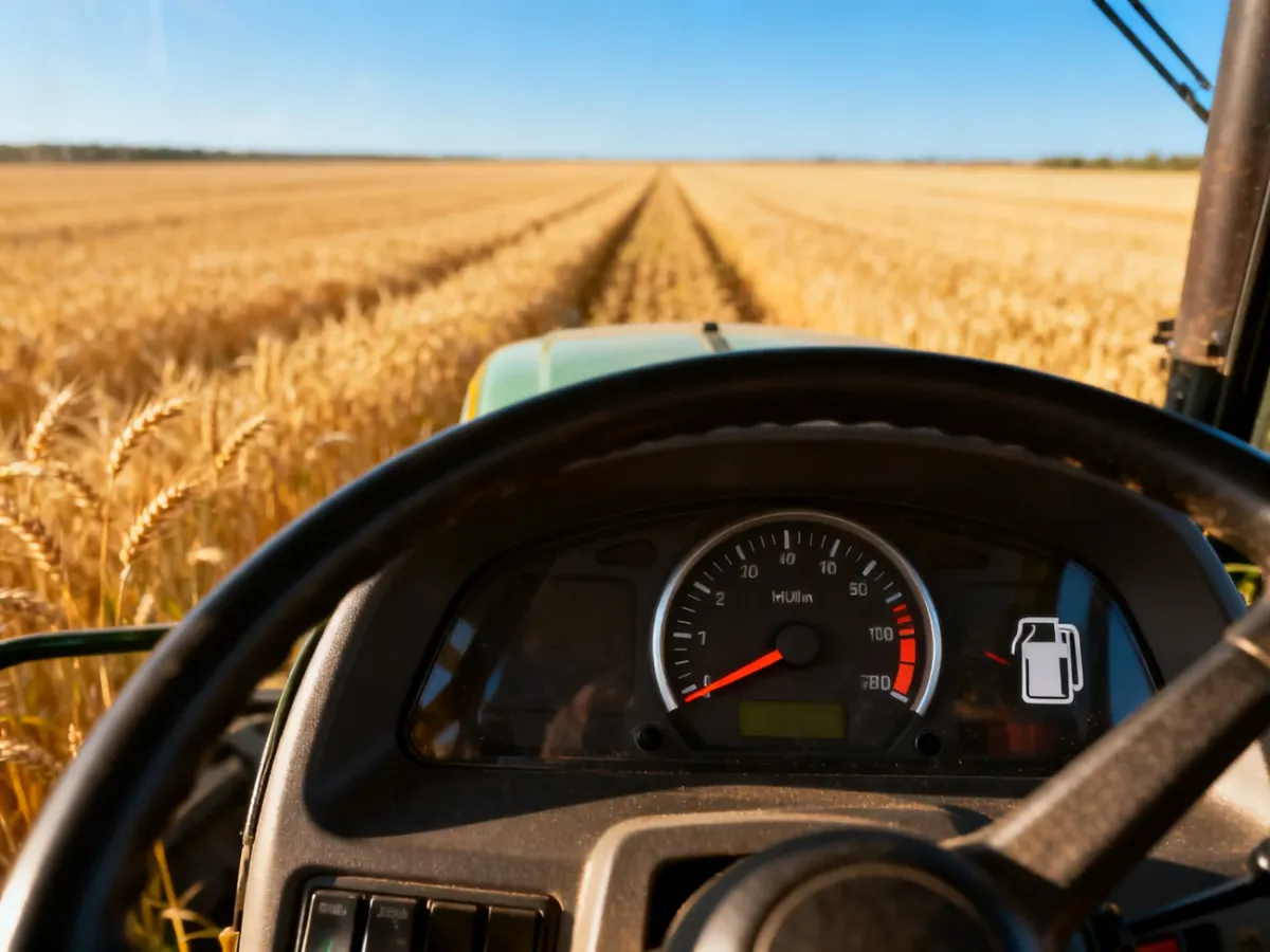 Ile pali ciągnik rolniczy na 100 km? Jak obliczyć spalanie?