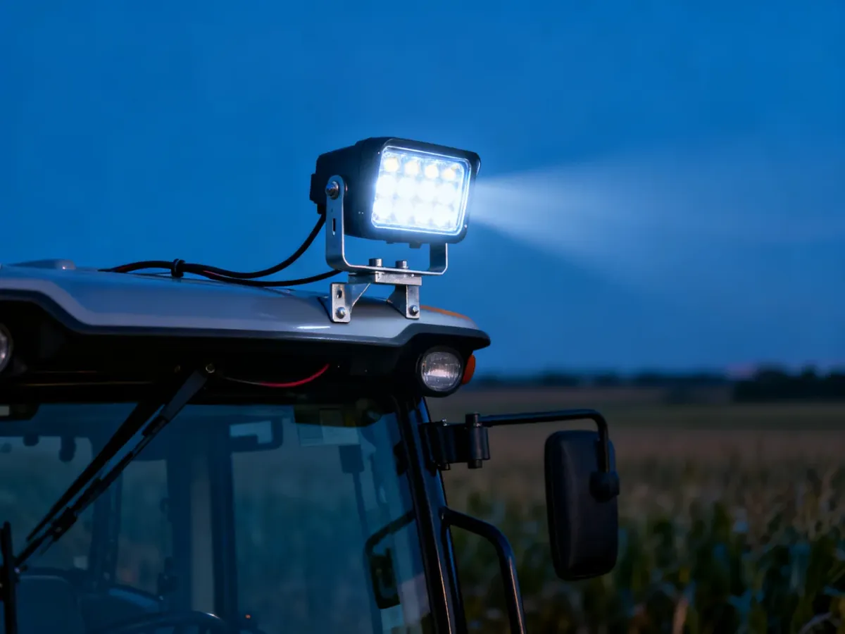 Jak podłączyć lampy robocze do ciągnika? Poradnik krok po kroku