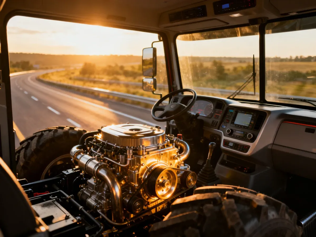 Spalanie ciągnika w transporcie – od czego zależy zużycie paliwa?