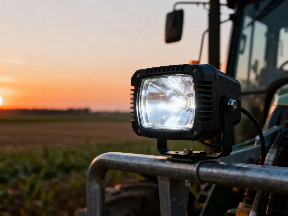 Lampy robocze LED do ciągnika – jak wybrać najlepsze?