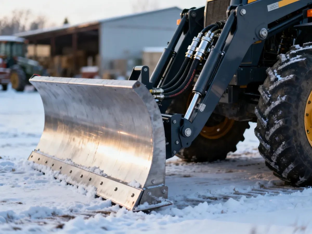 Pług hydrauliczny czy mechaniczny – który wybrać do pracy?